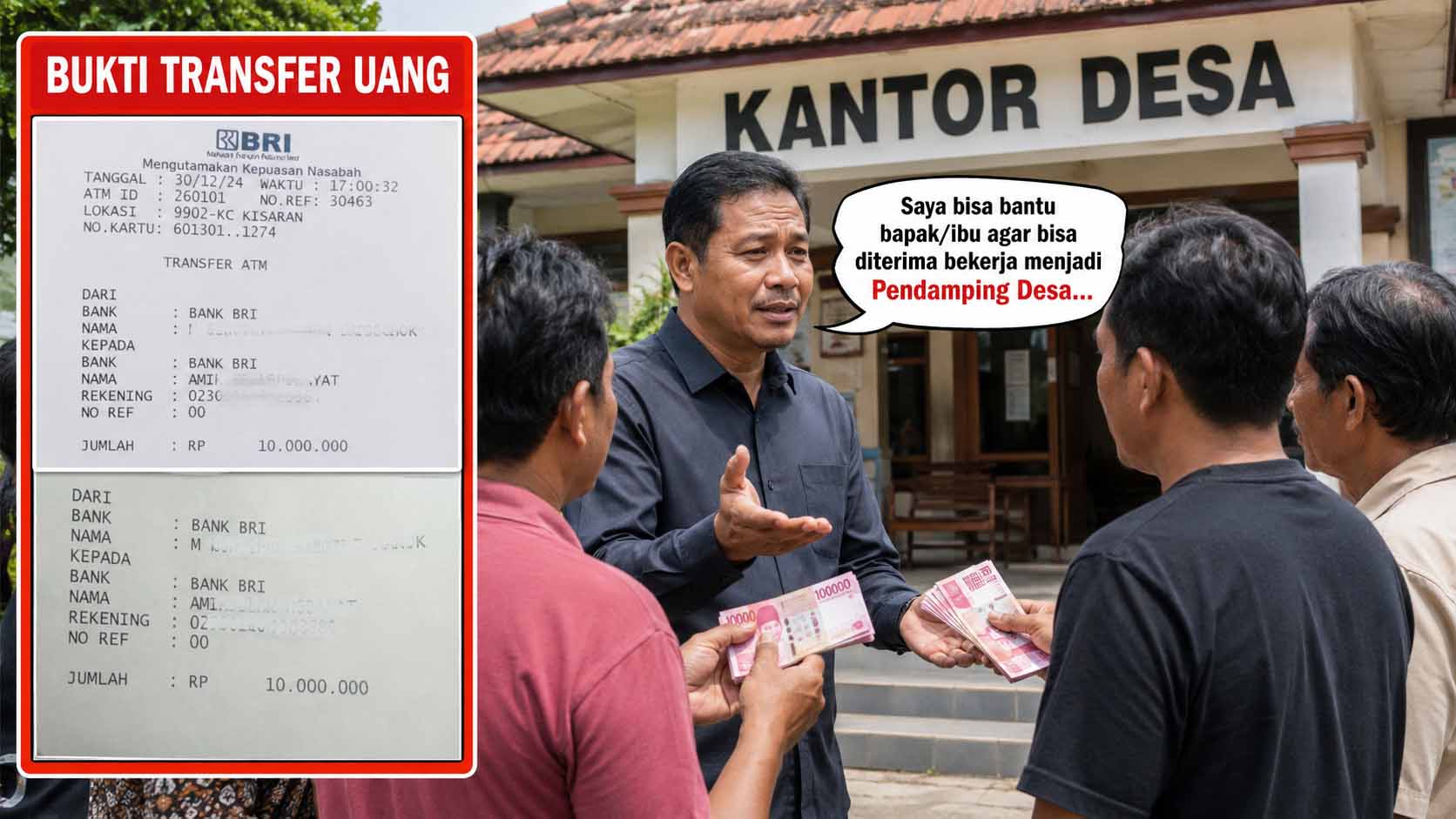 Gawat, Ternyata Untuk Menjadi Pendamping Desa Di Kab Asahan Diduga Harus Bayar, Ini Dia Diduga Pelakunya