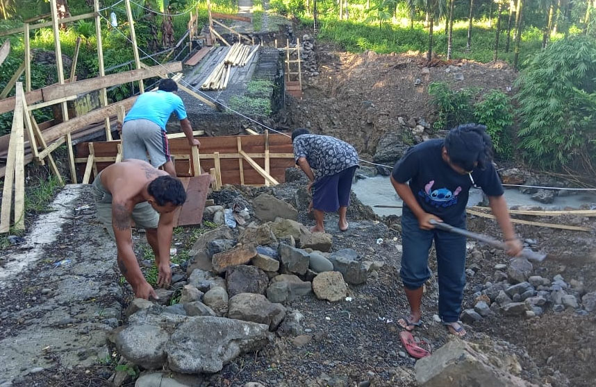 Jembatan Humogo Dibangun, Perkuat Akses Nias Barat dan Kabupaten Nias