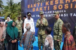 Kaster TNI Tinjau Langsung Bakti Kesehatan Terpadu di Lingga, Kodam XIX Tuanku Tambusai Perkuat Sinergi untuk Masyarakat
