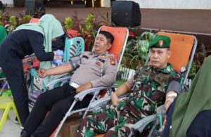Kodam XIX Tuanku Tambusai Perkuat Kepedulian Sosial Melalui Donor Darah HUT Ke-1