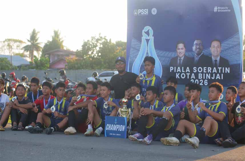 Plt Ketua PSSI Binjai Ferdy Yupa : Sinergi Hebat PSSI Kota Binjai dan Binjai City SC Sukses Gelar Piala Soeratin 2026