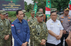 Presiden Prabowo Resmikan Ribuan Jembatan, Jembatan Garuda di Wilayah Kodam XIX/Tuanku Tambusai Turut Diresmikan