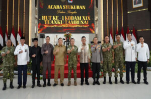 Rayakan HUT ke – 1, Kodam XIX Tuanku Tambusai Perkuat Semangat Manunggal Bersama Rakyat