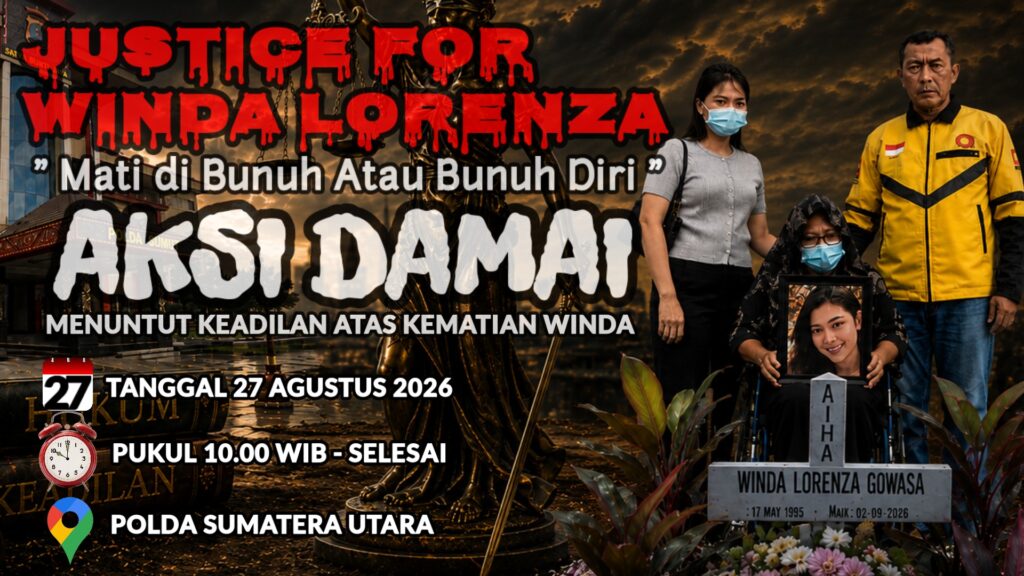 Seorang Ojol Di Medan Mencari Keadilan Atas Kematian “Winda Lorenza“ Anaknya