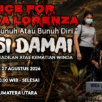 Seorang Ojol Di Medan Mencari Keadilan Atas Kematian “Winda Lorenza“ Anaknya