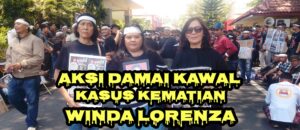 Sejumlah Massa Mendatangi Kantor Mapoldasu Kawal Kasus Kematian Winda Lorenza
