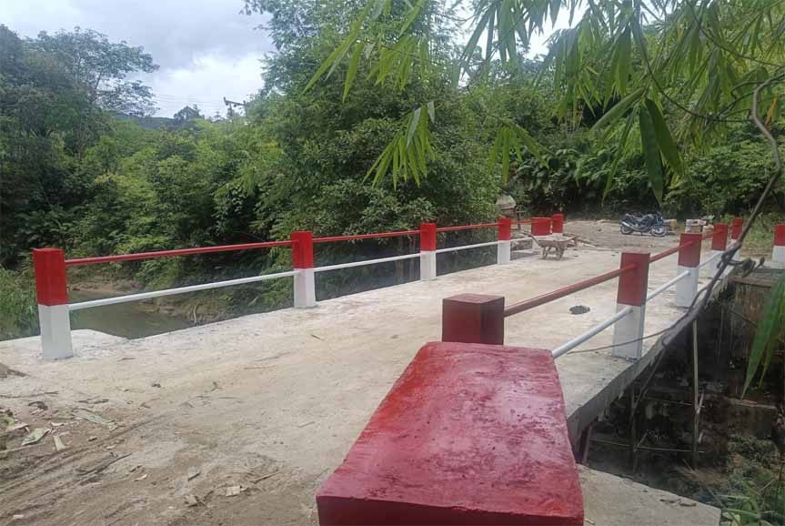 Akses Warga Makin Aman, Jembatan Beton Aek Karontang Rampung Dibangun