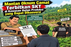 Diduga Terbitkan SKT di Kawasan HPK, Mantan Oknum Camat Pulau Rakyat Berinisial HM Diperiksa di Kejaksaan