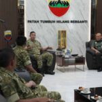 Kapoksahli Pangdam I/BB Terima Audiensi Kepala Pusat Veteran Bacadnas Kemhan