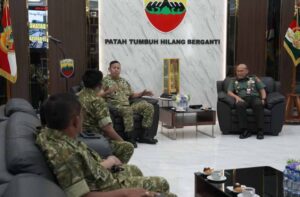 Kapoksahli Pangdam I/BB Terima Audiensi Kepala Pusat Veteran Bacadnas Kemhan