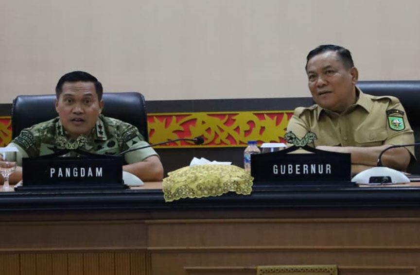 Kodam XIX/Tuanku Tambusai Perkuat Kesiapsiagaan Terpadu Cegah Karhutla di Riau