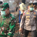 Pangdam XIX/TT Mayjen TNI Agus Hadi Waluyo Bersama Kapolda Riau Tinjau 34 Hektare Lahan Terdampak Karhutla di Dayun