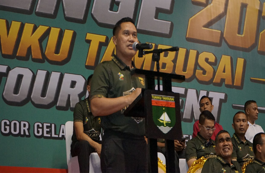 Pangdam XIX/Tuanku Tambusai Mayjen TNI Agus Hadi Waluyo Dorong Pembinaan Atlet Berkelanjutan Lewat Riau Challenge 2026