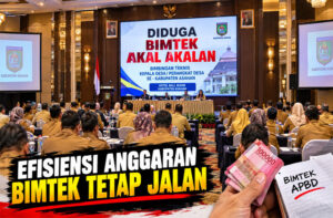 Pemkab Asahan Diduga Hamburkan Anggaran Dengan Modus Kegiatan Bimtek Desa