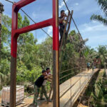 Warga Bolatan Padang Lawas Utara Segera Punya Jembatan Baru, Pembangunan Capai 73 Persen