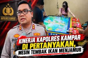 Ada Apa Dengan Kapolres Kampar, Arena Judi Tembak Ikan Bebas Beroperasi di Wilayah Hukumnya