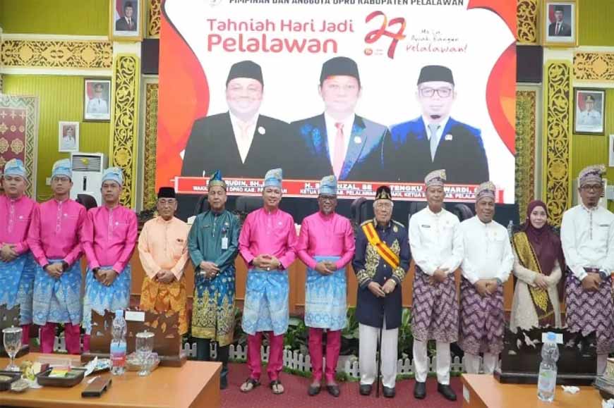 HUT Ke-27 Pelalawan, DPRD Dan Pemkab Kompak Dorong Pembangunan Hingga Pelosok