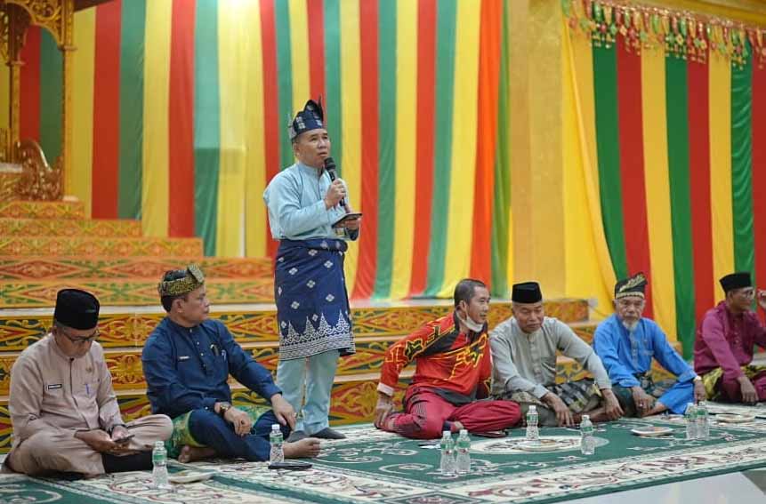 Jaga Identitas dan Warisan Budaya Melayu, Disdik Siak Dorong Pelajar Mainkan Kompang dari Sekolah