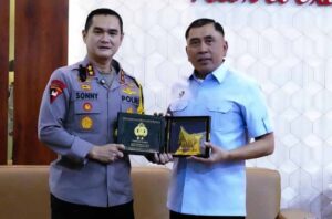 Kapolda Sumut IJP Sonny Irawan Silaturahmi dengan Kabinda, Perkuat Sinergi Jaga Stabilitas Keamanan