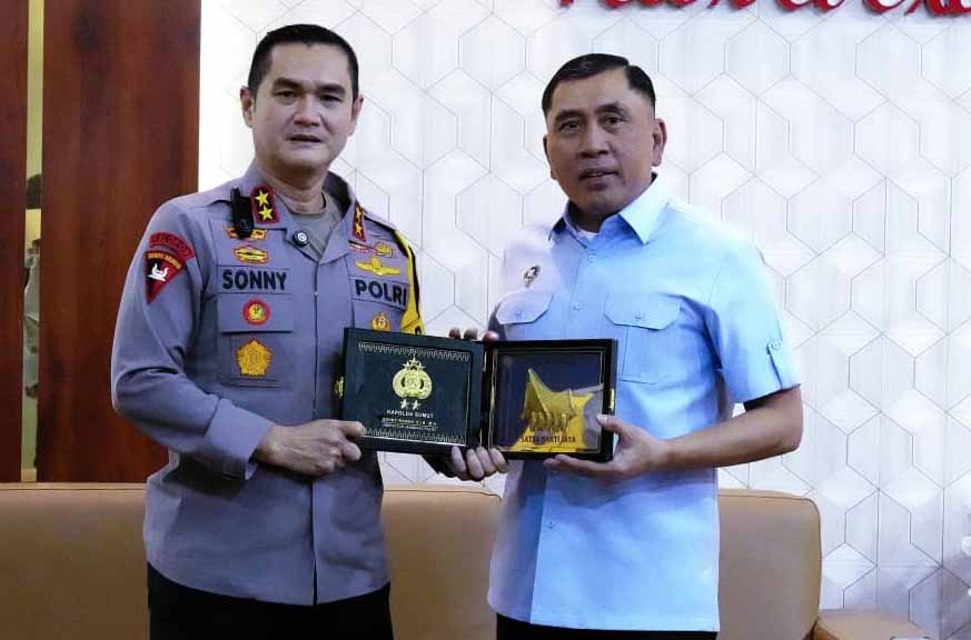 Kapolda Sumut IJP Sonny Irawan Silaturahmi dengan Kabinda, Perkuat Sinergi Jaga Stabilitas Keamanan