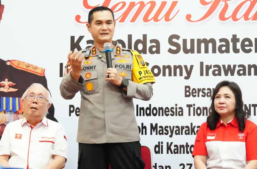 Kapolda Sumut Irjen Pol Sonny Irawan Silaturahmi dengan INTI, Ajak Masyarakat Jaga Persatuan dan Kamtibmas