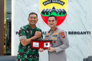 Kapolda Sumut Irjen Pol Sonny Irawan Silaturahmi ke Pangdam I/BB, Perkuat Sinergi TNI-Polri