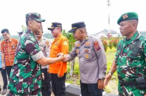 Kunjungan Kerja Pangdam I/BB di Kodim 0213/Nias, Tekankan Profesionalisme dan Pengabdian Prajurit