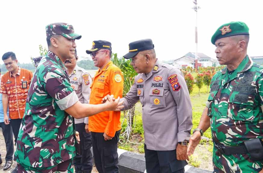 Kunjungan Kerja Pangdam I/BB di Kodim 0213/Nias, Tekankan Profesionalisme dan Pengabdian Prajurit