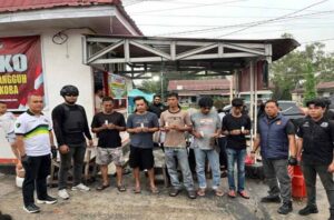 Mantap, Satres Narkoba Polres Dumai Gerebek Sarang Narkoba, 12 Orang Positif Pengguna Sabu