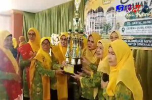 Milad DPD Provinsi Sumut Pengajian Al-Hidayah ke -47, Kab Sergai Raih Juara Umum
