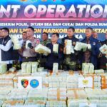 Pangdam I/BB Mayjen TNI Hendy Antariksa Hadiri Pengungkapan 1.160 Paket Ketamine di Kapal Tanker Global 168