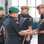 Pangdam XIX Tuanku Tambusai  Mayjen TNI Agus Hadi Waluyo Pimpin Sertijab, Empat Perwira Tempati Jabatan Baru