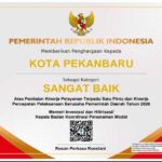 Pemko Pekanbaru Raih Predikat Sangat Baik dalam Penilaian Kinerja Pelayanan Perizinan