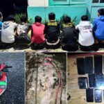 Tim Libas Polres Binjai Gagalkan Rencana Tawuran, 9 Remaja Diamankan Bersama Senjata Tajam